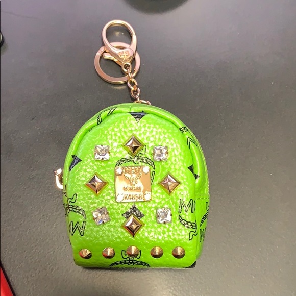 MCM Accessories - MCM Coin Pouch/ Mini Backpack Keychain